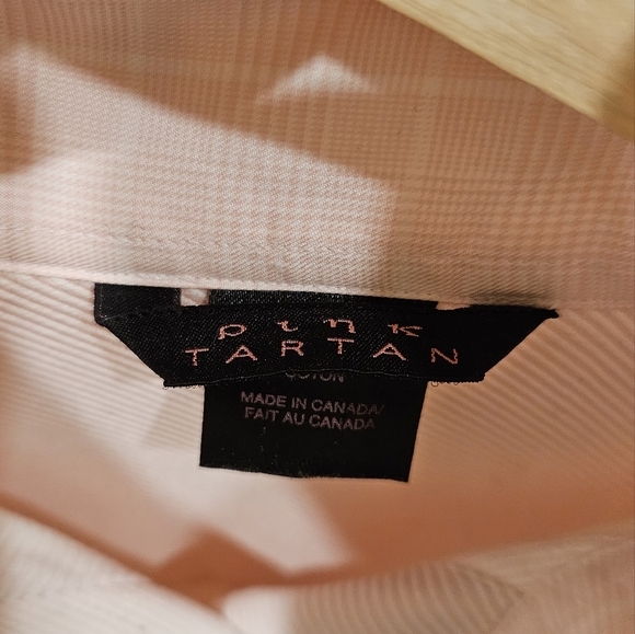 Pretty soft pink gorgeous cotton shirt button down - Picture 2 of 5